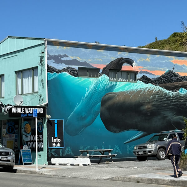 Muurschildering Kaikoura inspiratie voor kleuren gespot door Mandy van Styling22